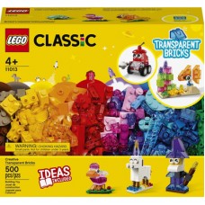 Конструктор LEGO Classic Прозрачные кубики (11013) Конструктор LEGO Classic Прозрачные кубики (11013)