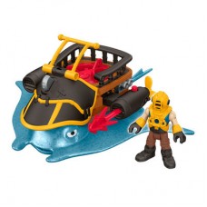 Набор Imaginext Капитан Немо и морской скат (DHH64/DTH43) Набор Imaginext Капитан Немо и морской скат (DHH64/DTH43)
