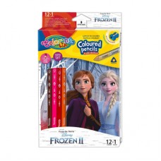 Карандаши цветные Colorino Холодное сердце 2 13 цветов с точилкой (91000PTR) Карандаши цветные Colorino Холодное сердце 2 13 цветов с точилкой (91000PTR)