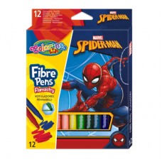 Фломастеры Colorino Человек-паук 12 цветов (91871PTR) Фломастеры Colorino Человек-паук 12 цветов (91871PTR)