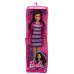 Кукла Barbie Fashionistas Брюнетка с длинными волосами в полосатом платье (FBR37/GYB02) Кукла Barbie Fashionistas Брюнетка с длинными волосами в полосатом платье (FBR37/GYB02)