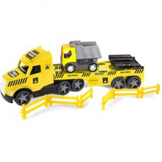 Машинка Wader Magic truck Technic Эвакуатор с самосвалом (36420)